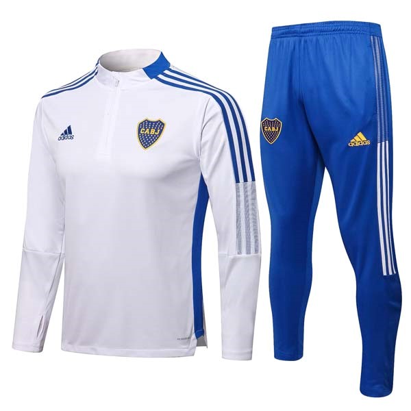 Sweatshirts Boca Juniors 2022 Weiß Blau Günstige Fußballtrikots